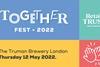 Together Fest event banner with date