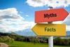 Myths and Facts road signage