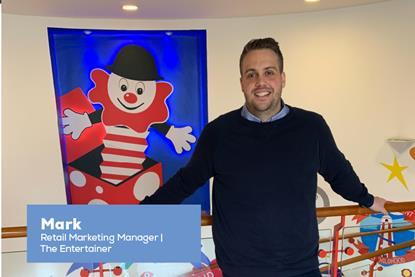 Mark Retail Marketing Manager, The Entertainer