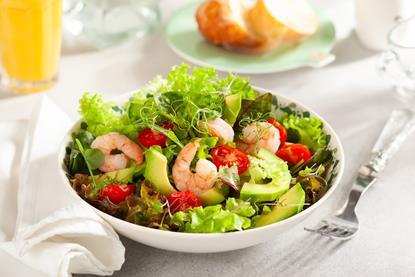Healthy salad in a bowl