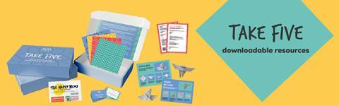 Take five-banner